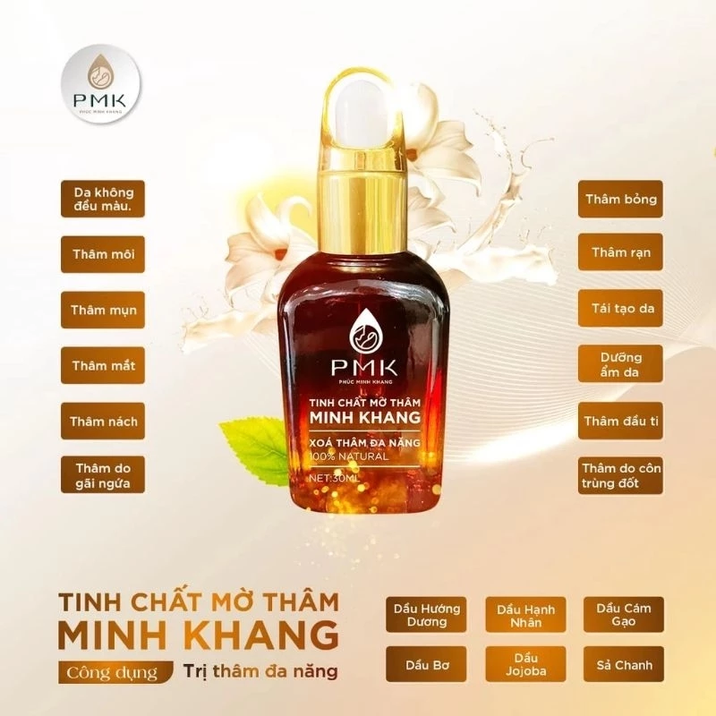 (chính hãng) tinh chất mờ thâm phúc minh khang , mờ thâm hiệu quả