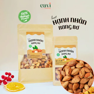 Hạt Hạnh Nhân Rang Bơ Nguyên Vỏ Túi 500gram Cao Cấp Loại 1