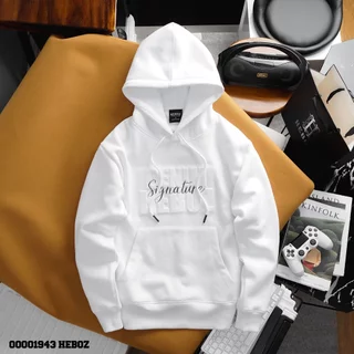 [HẾN STORE MENSWEAR] Áo hoodie Embossing nỉ bông Heboz 3M, áo khoác nam có nón logo dập nổi - 00001943