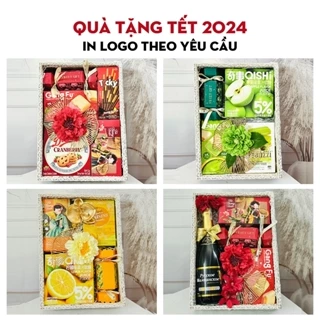 Qùa Tết 2024 giỏ quà Tết cao cấp tặng bạn bè người thân quà tặng cho doanh nghiệp