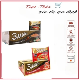 Mì tôm 3 miền (thùng 30 gói×75 gr-đủ vị)