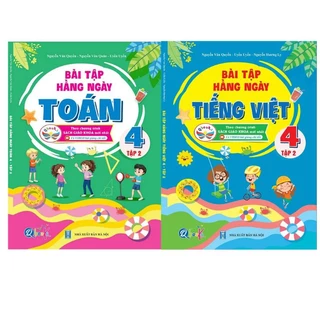 Sách - Bài Tập Hằng Ngày Toán Và Tiếng Việt Lớp 4 - Cánh Diều - Học Kì 2