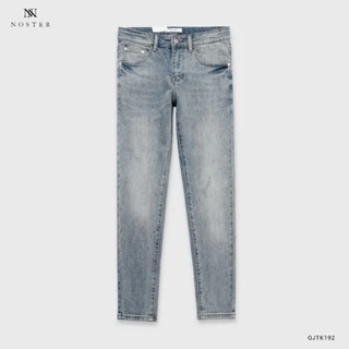 Quần Jean nam, chất vải Jean co giãn nhẹ, form slim fit - Thương hiệu Noster mã QJTK192