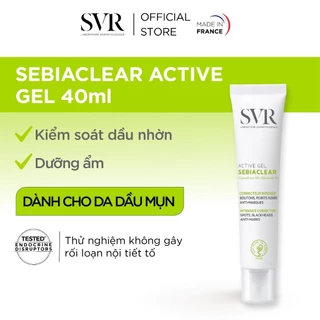 Kem dưỡng ẩm giảm mụn, mờ thâm dành cho da dầu SVR SEBIACLEAR ACTIVE GEL 40ml