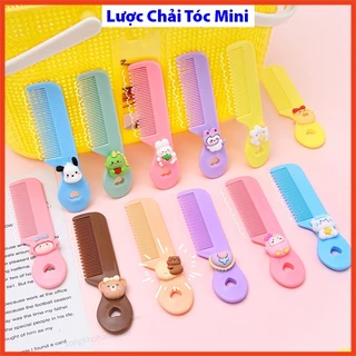 Lược Chải Tóc Mini Họa Tiết Hoạt Hình Dễ Thương Cho Bé Gái, Lược Bỏ Túi Đi Học Thuận Tiện - VPP MINH THƯ