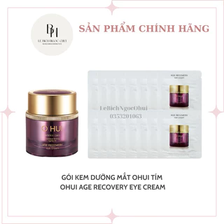 Gói Kem Dưỡng Mắt Ohui Tím, Giảm Nhăn Thâm Và Bọng Mắt - Ohui Age Recovery Eye Cream