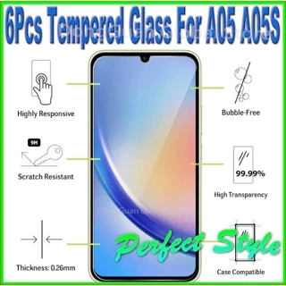 Cường lực trong suốt 2,5d samsung Galaxy A15 A25 A35 A55 A75 M55 M15