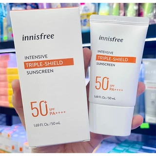 Kem Chống Nắng Innisfree Intensive Triple Shield Sunscreen SPF50/PA 50ml