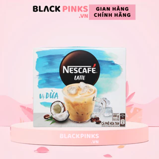 Cà phê NesCafé Latte vị dừa 200g (10 gói x 20g)