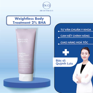 Kem Dưỡng Thể Paula's Choice Weightless Body Treatment 2% BHA Ngừa Viêm Lỗ Chân Lông 210ml