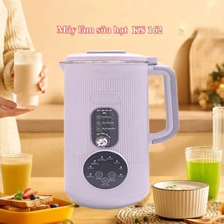 Máy làm sữa hạt mini Ks 162 Nắp Inox Dung tích 1 Lít công suất 950 ml Bảo hành 12 Tháng