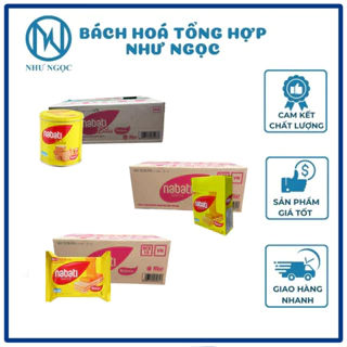 THÙNG - Bánh Xốp Nhân Phô Mai Nabati Thơm Ngon - Bách Hóa Tổng Hợp Như Ngọc