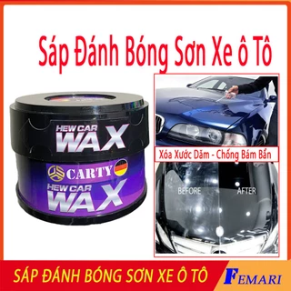 ( Chính Hãng ) Phủ Ceramix Wax Làm Bóng Sơn - Phủ bóng ô tô - Đánh Bóng Sơn Xe Chống Bám Bẩn FEMARI