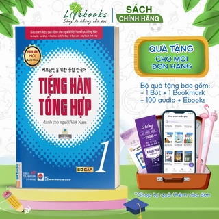 Sách Tiếng Hàn tổng hợp dành cho người Việt Nam - sơ cấp 1 - 4 màu