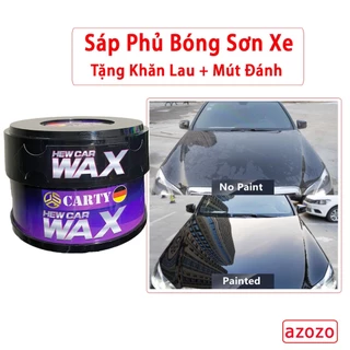 Sáp Phủ Bóng Sơn Xe Ô tô Nano Wax - Phủ Sơn Chống Nước ô tô tăng độ bóng bề mặt nhanh chóng, Hạn Chế Bụi Bẩn DSQ 300G