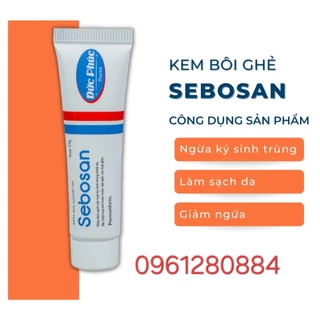 Cream bôi ghẻ, ký sinh trùng Sebosan (tuýp 15 g)