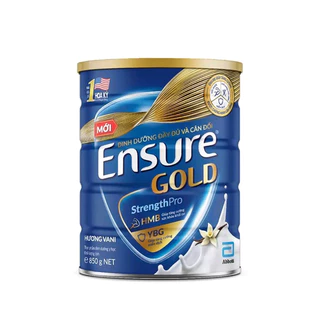 [MẪU MỚI] Sữa bột Ensure Gold Abbott hương Vani và hương Lúa mạch 850g