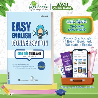 Easy English Conversation - Sách Học Giao Tiếp Tiếng Anh Thật Dễ Dàng - Học Kèm App Online