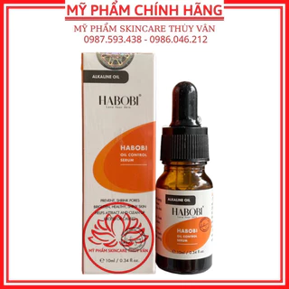 Serum Kiềm Dầu Ngừa Mụn Thu Nhỏ Lỗ Chân Lông Chính Hãng HABOBI 10ml