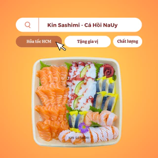 [HCM-GIAO HỎA TỐC 2H] Sashimi Cá Hồi, Bạch Tuộc, Cá trích