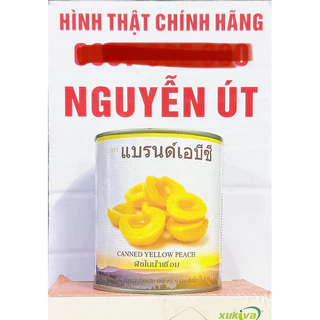 đào ngâm thái lan 820g