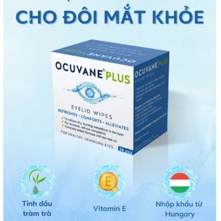 Miếng gạc lau mi mắt OCUVANE PLUS- Hungary