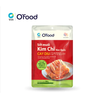 Sốt muối kim chi cay dịu O'food gói 180g, chuẩn vị Hàn Quốc