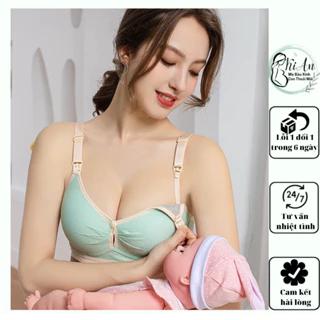 Áo lót bầu Ki An 2099 Ko gọng chống chảy xệ nâng ngực❤️áo ngực bầu bra thoáng khí có lắp mở cho con ti❤️đồ lót bầu