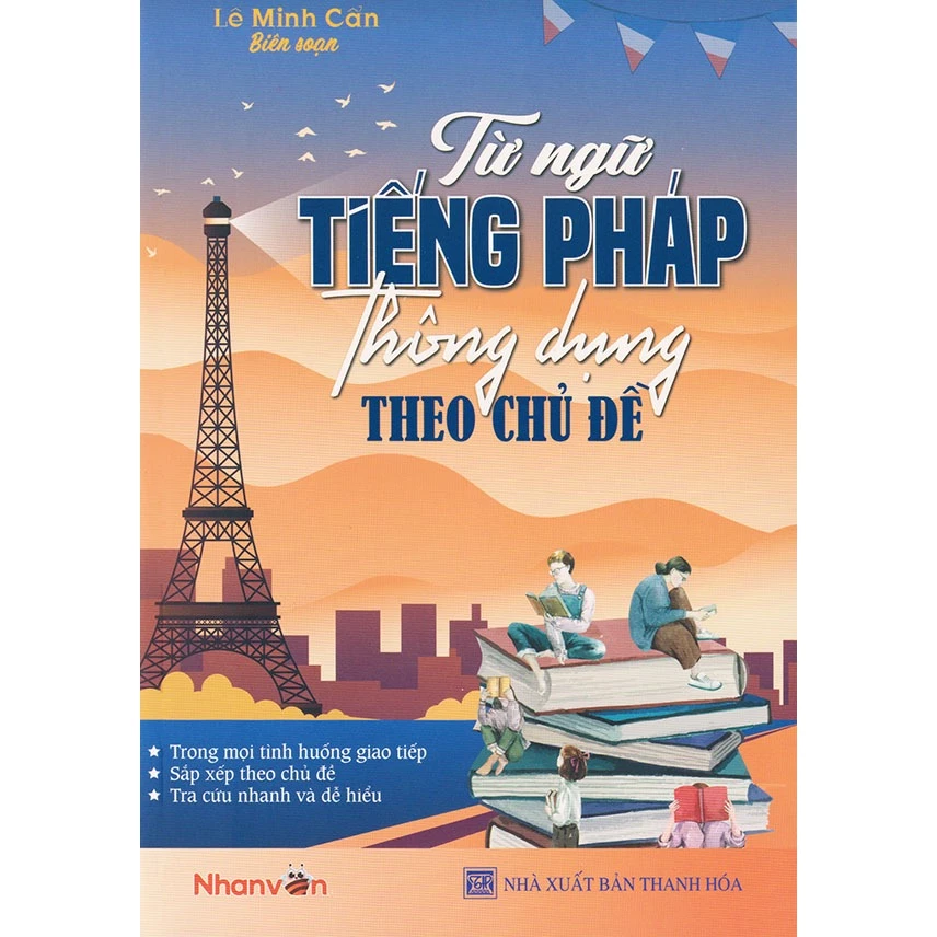 Sách - Từ ngữ tiếng Pháp thông dụng theo chủ đề