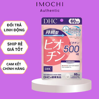 Viên uống Biotin DHC 60 viên 60 ngày Nhật Bản ngăn rụng tóc, mọc tóc