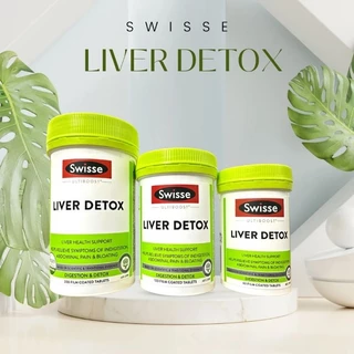 Viên Uống Hỗ Trợ Thải Độc Gan [Úc] Swisse Liver Detox 60 viên - 120 viên - 200 viên - Mẫu mới