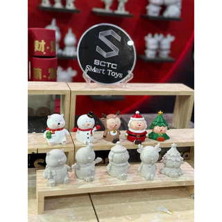 Tượng Tô Màu Set tượng noel mini 5 bé siêu cute | Tượng Thạch Cao | Tượng Đồ Chơi | Bé Tô Màu | Tô Tượng Nghệ Thuật