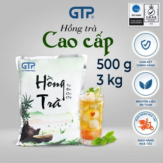 Hồng trà cao cấp GTP (3KG) - Pha chế trà sữa, nguyên liệu trà đào, trà trái cây