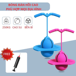 Bóng nhảy tăng chiều cao cho bé, bóng nhảy thể thao, đồ chơi vận động,đai dây