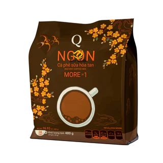 NGON - TRẦN QUANG - Cà Phê hoà tan 3in1 (24 gói/ túi)