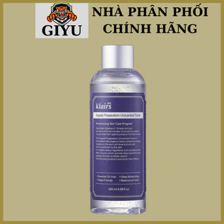 Nước Hoa Hồng Không Mùi Dear Klairs Dưỡng Ẩm Da Và Làm Mềm Da 180ml Chính hãng