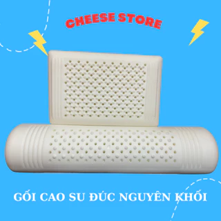 Gối Cao Su Cao Cấp Đúc Nguyên Khối - Gối Nằm, Gối Ôm Cao Su Thiên Nhiên Siêu Êm