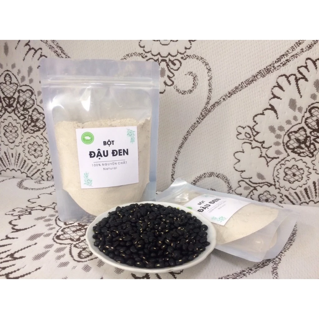 Bột đậu đen xanh lòng, bột đậu đen rang (100gram-200gram)