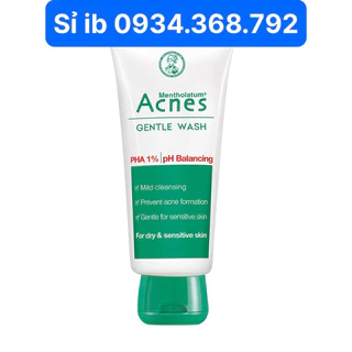 (25g)Sữa rửa mặt Acnes gentle wash ngừa mụn giảm mụn