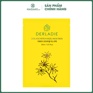 Mặt Nạ Derladie Ngăn Ngừa Mụn & Sáng Da Witch Hazel Mask Pack 30ml Hasaki Sản Phẩm Chính Hãng