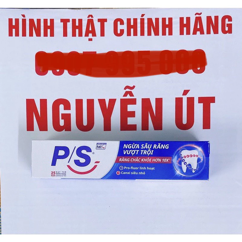 kem đánh răng ps ngừa sâu răng 180g