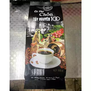 Cà Phê Chồn Tây Nguyên 100 Vinova 500g