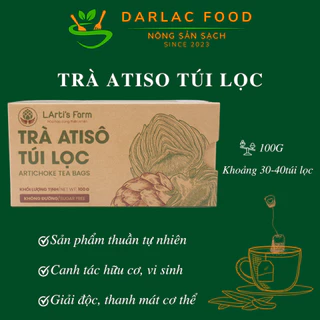 Trà túi lọc atiso tươi nguyên chất LArti's Farm Đà Lạt 100gr (30-40 túi) DARLAC FOOD