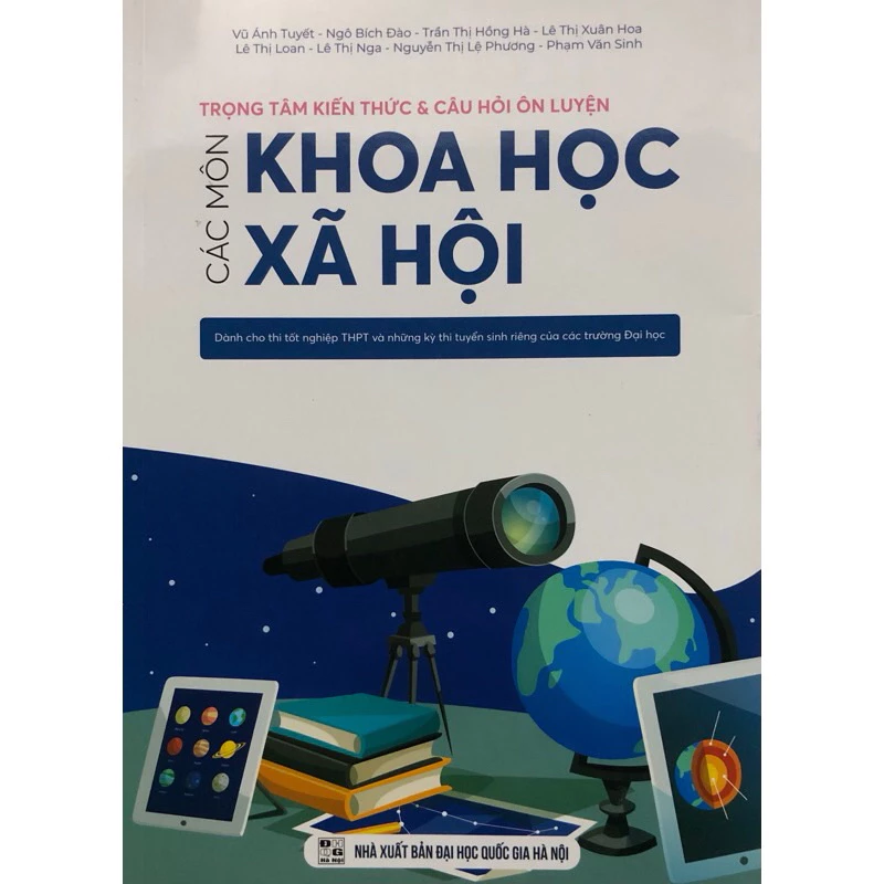 Sách - Trọng Tâm Kiến Thức & Câu Hỏi Ôn Luyện Các Môn Khoa Học Xã Hội