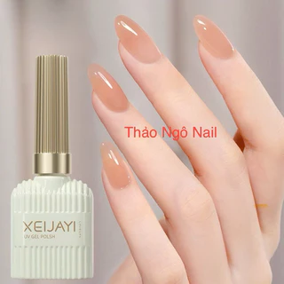 (hàng mới về ) Sơn móng tay thạch cam XEIJAYI mã RC014 15ml dành cho nail( sơn gel hơ máy)