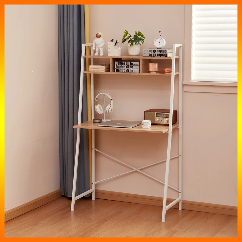 【Local shop】Hiện đại Bàn làm việc, bàn học gỗ, chân sắt dùng cho văn phòng, học bài, để máy tính cho sinh viên giá rẻ