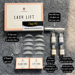 Bộ uốn mi collagen Lash Lift 3D-6D Hàn Quốc _dụng cụ nối mi- THÚY HÀ (tặng 1 gel pad dán mi dưới)