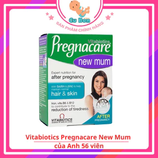 Viên Vitamin cho mẹ bầu sau sinh Pregnacare New Mum 56v làm giảm rụng tóc làm đẹp da chậm lão hoá