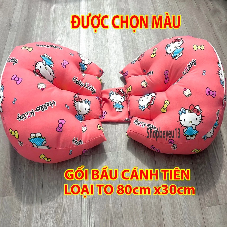 Gối bầu cánh tiên Loại TO gối giảm đau lưng cho bà bầu