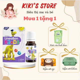 LineaBon K2 + D3 - Bổ sung vitamin K2,D3 tăng cường hấp thu canxi cho bé